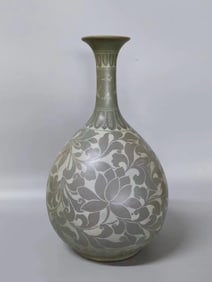 SONG DYNASTY GORYEO PORCELAIN JADE POT SPRING