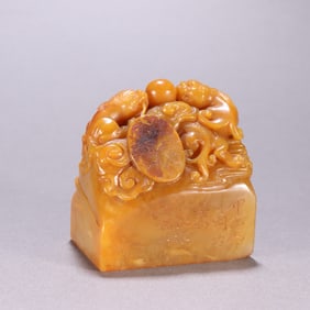 QING DYNASTY TIANHUANG STONE SEAL