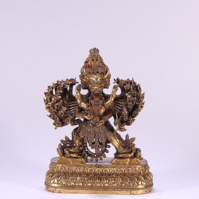 GILDED GREAT POWER FROM THE MING DYNASTY