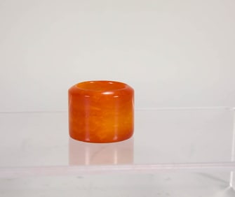 QING DYNASTY BEESWAX RING