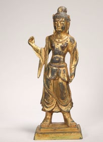 GILDED HERCULES FROM THE SONG DYNASTY