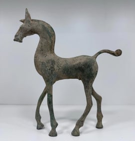 HAN DYNASTY BRONZE HORSE