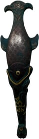 WARRING STATES PERIOD INLAID GOLD AND SILVER HOOK