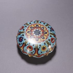 MING DYNASTY CLOISONN? LIDDED BOX