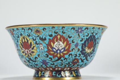 MING DYNASTY CLOISONN? BOWL