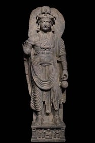 GANDHARA SCHIST BUDDHA