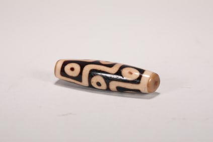 PURE CINNABAR DZI BEADS
