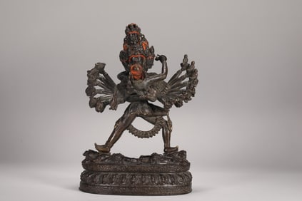 MING DYNASTY ALLOY COPPER VAJRA