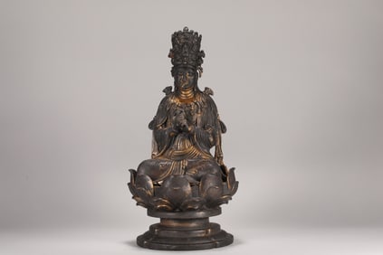 GILDED GUANYIN FROM THE LIAO DYNASTY