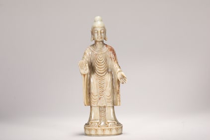 MING DYNASTY JADE BUDDHA