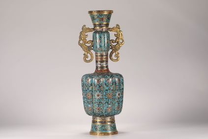 QING DYNASTY CLOISONN? BOTTLE
