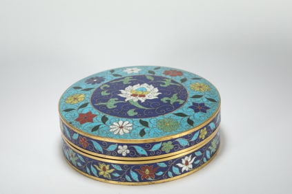 MING DYNASTY CLOISONN? BOX