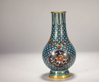 QING DYNASTY CLOISONN? BOTTLE