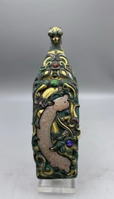 WARRING STATES PERIOD INLAID GOLD AND SILVER HOOK