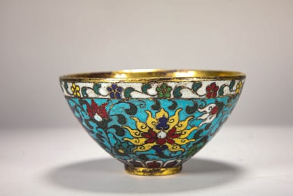 MING DYNASTY CLOISONN? BOWL