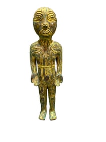 TANG DYNASTY GILDED FIGURES