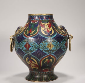 QING DYNASTY CLOISONN? BOTTLE