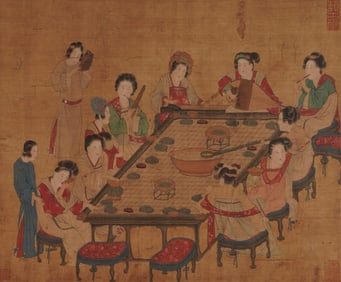 A Figure Painting by an Unknown Artist