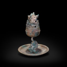Han Dynasty Silver boshan lu