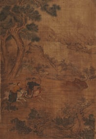 Giuseppe Castiglione?Hunting Scene?