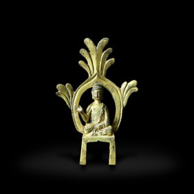 Northern Wei Dynasty Gilt-copper Buddha statue