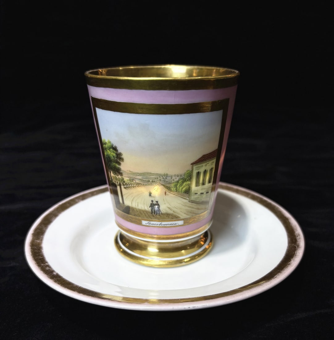 18TH CENTURY TPM TEACUP