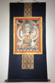 THANGKA OF THE QING DYNASTY