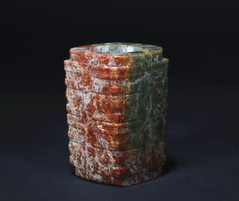 JADE CONG FROM THE CULTURAL PERIOD