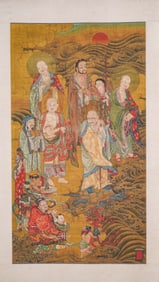 AN ANONYMOUS ANCIENT CHINESE FIGURE PAINTING