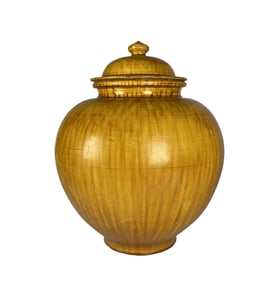 TANG DYNASTY YELLOW GLAZE JAR