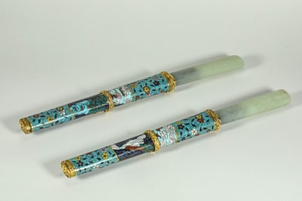 QING DYNASTY CLOISONN? KNIFE