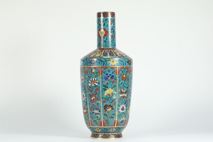 MING DYNASTY CLOISONN? FLOWER VASE