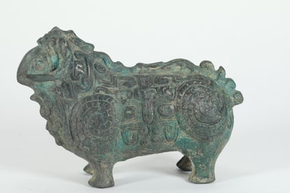 WARRING STATES BRONZE SHEEP