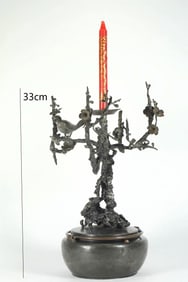 WESTERN CANDLESTICK POT FROM THE QING DYNASTY