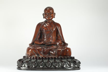 HUANGHUALI BUDDHA STATUE FROM THE QING DYNASTY