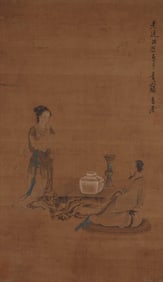 Chen Hongshou Figure Painting