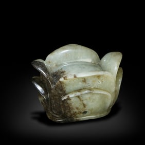 Song Dynasty Jade hair crown