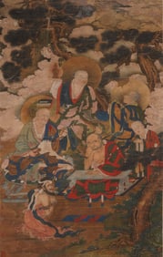 Liang Kai Arhat Painting