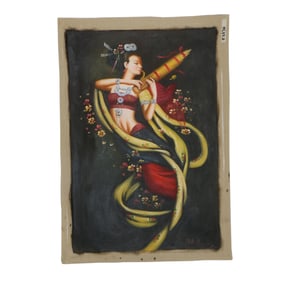 Chen Yifei?Flying Apsaras Court Lady