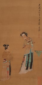 Chen Hongshou Figure Painting