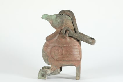 WARRING STATES BRONZE BIRD