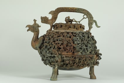 WARRING STATES BRONZE POT