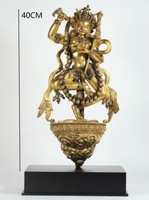 GILDED VAJRAYOGINI FROM THE 12TH CENTURY DANSATI MONASTERY