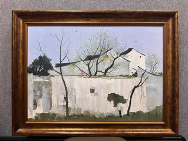 WU GUANZHONG'S OIL PAINTINGS