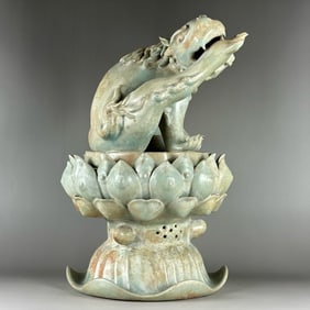 NORTHERN SONG DYNASTY RU KILN CELADON GLAZE INCENSE BURNER