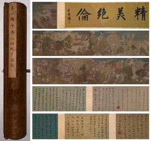 LI GONGLIN'S ZEN BUDDHA PAINTING