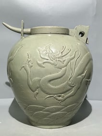 SONG DYNASTY SECRET COLOR CELADON JAR