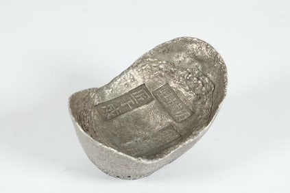 QING DYNASTY SILVER INGOTS