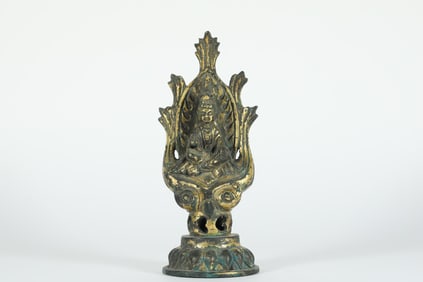 TANG DYNASTY GILDED BUDDHA