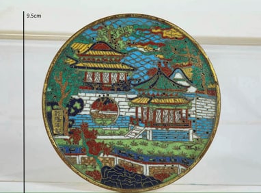 CLOISONN? MIRRORS OF THE QING DYNASTY